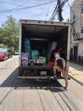 Careful movers handling fragile items in New Jersey