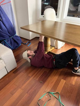 Moving large items safely in New Jersey