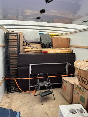 Local move in progress with Twins Moving Service