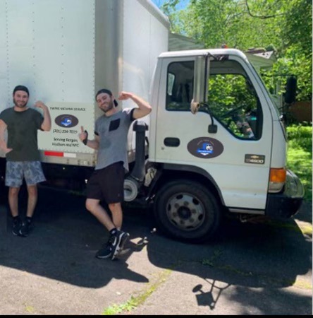 Professional movers with uniforms in New Jersey